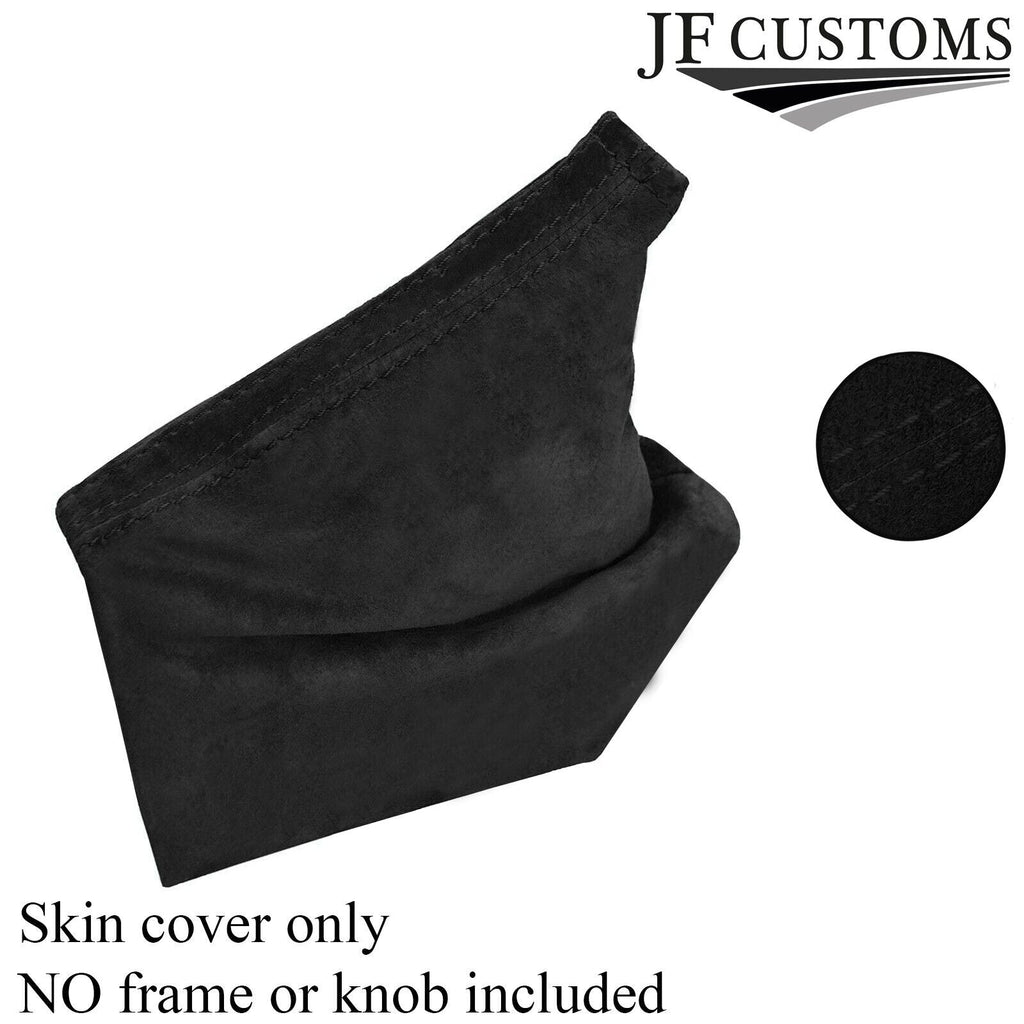 BLACK REAL SUEDE HANDBRAKE GAITER FITS SUBARU IMPREZA WRX STI 2008-2014