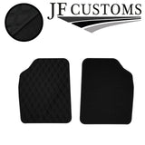 D GREY DIAMOND STITCH VINYL 4XTAILORED FLOOR CARPET FOR VW CORRADO 98-05 JF1