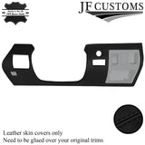 BLACK STITCH ITALIAN LEATHER UNDER STEERING TRIM COVER FOR LEXUS IS 250 06-13
