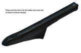 BLUE STITCH LEATHER HANDBRAKE GAITER FITS FORD ESCORT MK3 MK4 XR3I RS TURBO