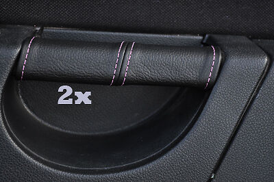 FITS FORD FIESTA MK6 MK7 FUSION 2X DOOR HANDLE COVERS pink CUSTOM NEW MADE IN UK