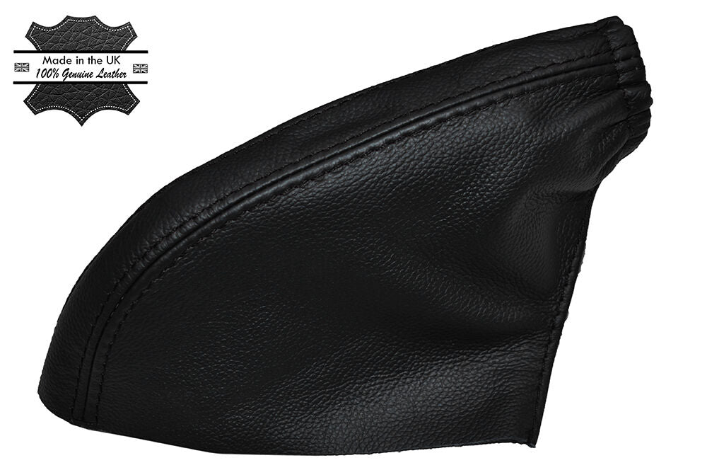 BLACK STITCHING LEATHER SKIN HANDBRAKE GAITER FITS FERRARI 360 1999-2005