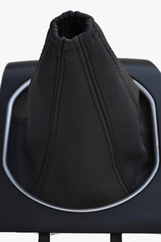 FITS FORD MONDEO Mk3 01-2003 GAITER BEST LEATHER BLACK CUSTOM NEW MADE IN UK