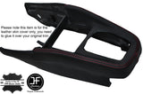 RED STICH CONSOLE GEAR SURROUND LEATHER COVER FITS VW GOLF MK4 IV JETTA 98-05