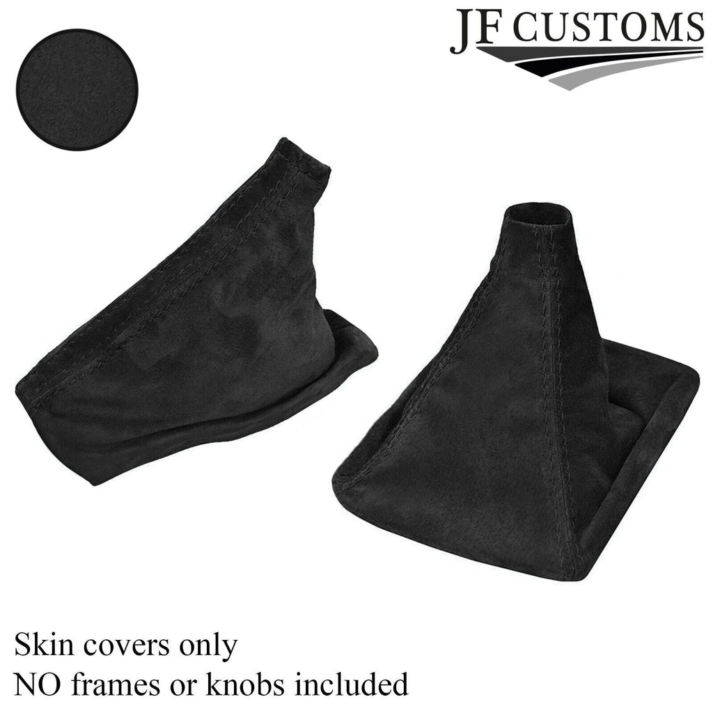 BLACK REAL SUEDE GEAR HANDBRAKE GAITER FITS SUBARU IMPREZA WRX STI 2004-2007