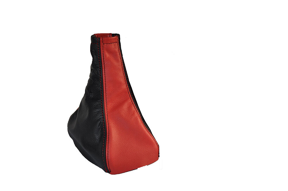 RED BLACK FITS VAUXHALL OPEL MERIVA I A GEAR GAITE LEATHER 2002-2010 CUSTOM NEW