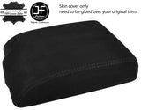 BLACK STITCH REAL SUEDE ARMREST COVER FOR LAND ROVER DISCOVERY TD5 300 96-04