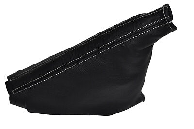 white stitching FITS TALBOT SUNBEAM LOTUS ZF HANDBRAKE GENUINE LEATHER NEW