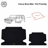 FOR HUMMER H3 2006-2010 DOG FRIENDLY TRUNK / BOOT CANVA MAT/CARPET CAT/DOG