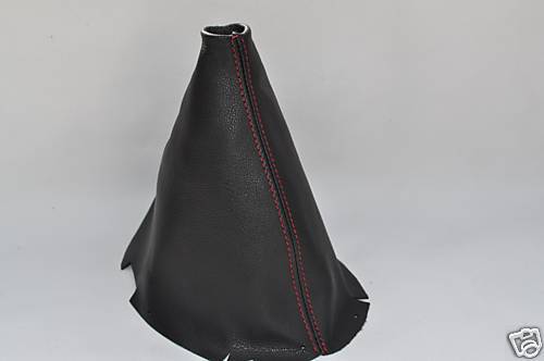 RED STITCH LEATHER GEAR STICK GAITOR FITS NISSAN 200SX SILVIA S14 CUSTOM NEW