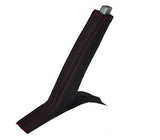 red stitch FITS KIA CEE'D 06-12 LEATHER HANDBRAKE GAITER CUSTOM NEW MADE IN UK