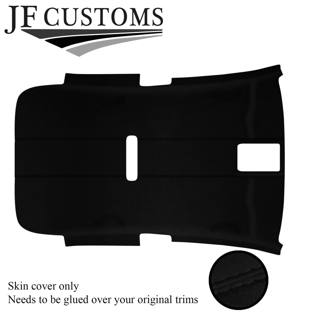 BLACK STITCH LUXE-SUEDE NON SUNROOF HEADLINER FOR VW GOLF MK6 09-14 3DR