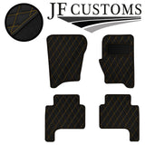 YELLOW DIAMOND VINYL 4X TAILORED FLOOR CARPETS FOR RANGE ROVER SPORT 05-09 JF1