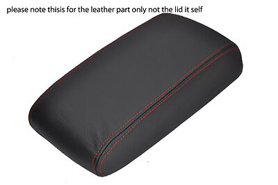 red stitch FITS TOYOTA COROLLA TSPIRIT 02-07 LEATHER ARMREST COVER ONLY