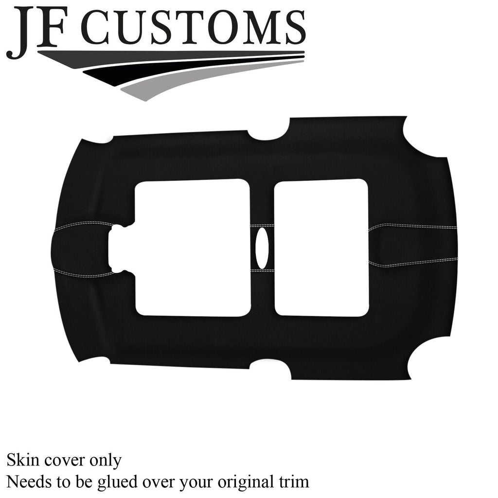 L GREY STITCH LUXE-SUEDE SUN ROOF HEADLINER COVER FOR BMW MINI R50 R53 01-06