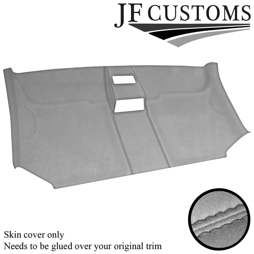 GREY STITCH L GREY SUEDE FRONT ROOF HEADLINER COVER FITS VW T5 MULTIVAN