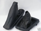 FITS BMW E30 LEATHER GEAR SHIFT STICK & HANDBRAKE GAITER NEW CUSTOM NEW