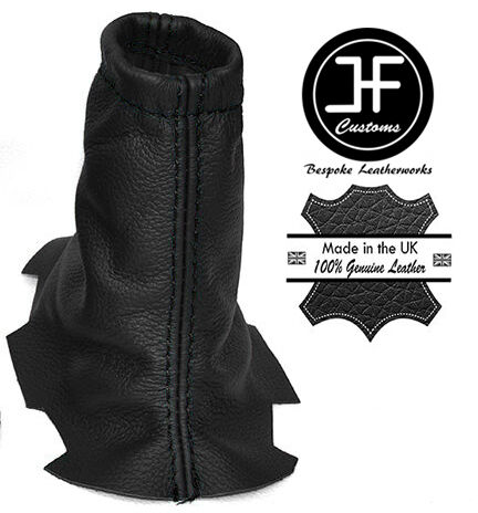 BLACK STITCHING LEATHER HANDBRAKE GAITER FITS RANGE ROVER P38 1995-2002