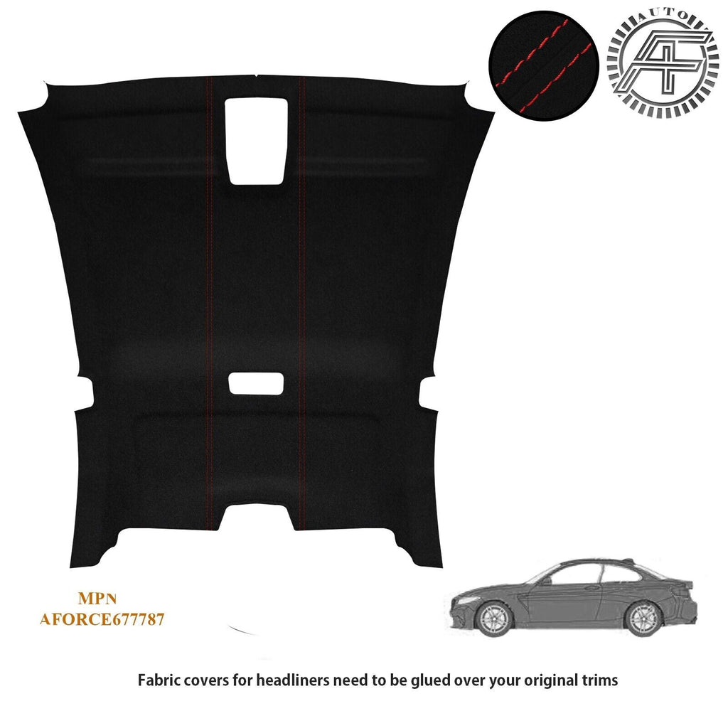 LUXE SUEDE CUSTOM HEADLINER COVER FITS BMW 2 SERIES  F22 F87 2013-2016