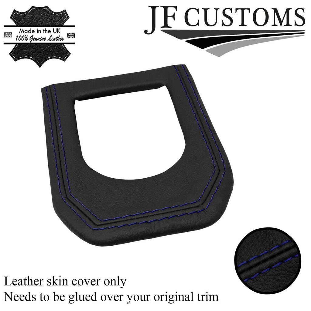 D BLUE STITCH AUTO GEAR BEZEL TRIM COVER FOR LAND ROVER DISCOVERY 4 09-16