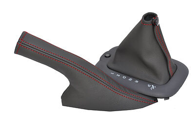 FITS RENAULT CLIO MK2 AUTO GEAR&HANDBRAKE GAITERS red CUSTOM NEW MADE IN UK