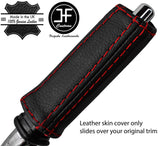 RED STITCH REAL LEATHER HANDBRAKE HANDLE COVER FITS FIAT FREEMONT 2011-2016