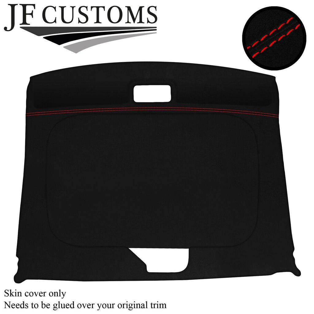 RED STITCH LUXE-SUEDE GLASS-ROOF HEADLINING COVERS FITS MITSUBISHI GTO 3000GT