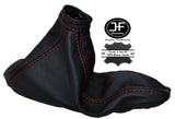 RED STITCH REAL LEATHER HANDBRAKE GAITER FITS ALFA ROMEO 156 1998-2002