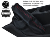 RED STITCH LEATHER SKIN HANDBRAKE GAITER FITS FORD TRANSIT CONNECT 2014-2016