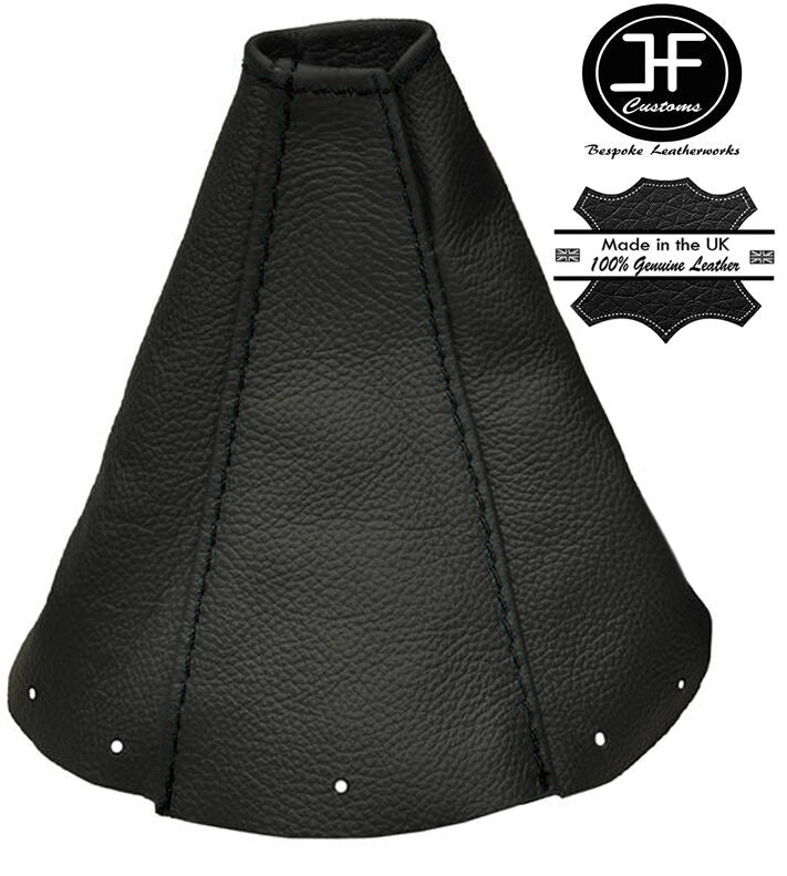 BLACK STITCHING LEATHER GEAR GAITER SHIFT BOOT FITS TOYOTA SUPRA MKIV MK4