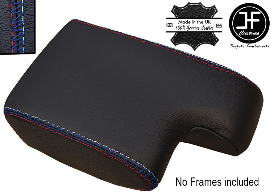 TRI CROSS STITCHING LEATHER ARMREST COVER FITS BMW 3 SERIES E36 1992-1999