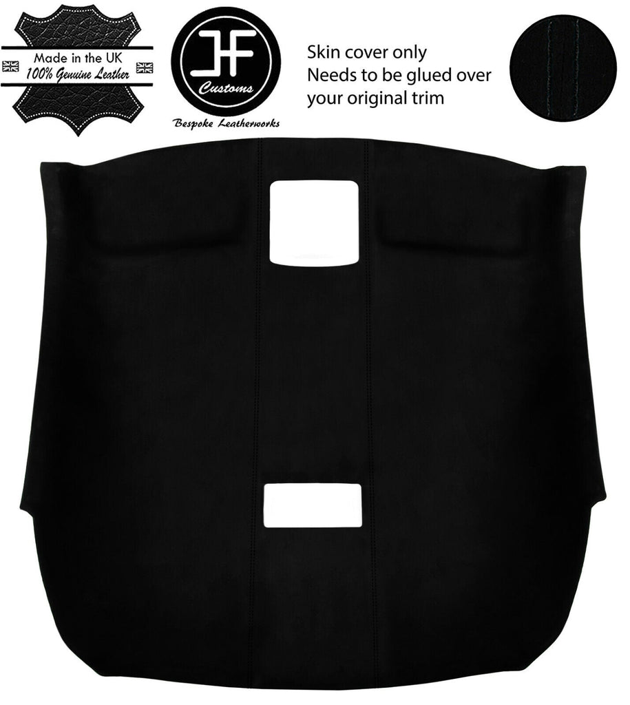 BLACK STITCH ROOF HEADLINING LINER LUXE SUEDE COVER FITS NISSAN GT-R R35 09-19