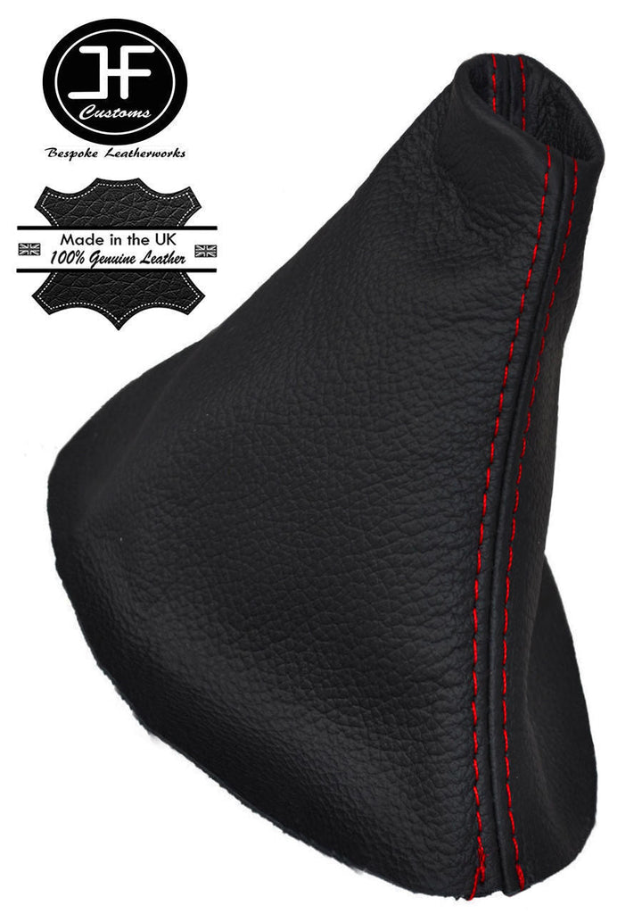 RED STITCH FITS VW T5 AUTO AUTOMATIC 2003-2010 GEAR GAITER LEATHER CUSTOM NEW