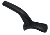 BLACK STITCHING LEATHER HANDBRAKE GAITER FITS MITSUBISHI OUTLANDER 2006-2012