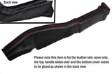 RED STITCH LEATHER HANDBRAKE BOOT SKIN COVERS FITS CORVETTE C4 CUSTOM NEW