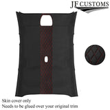 DSG2 RED STITCH D GREY LUXE SUEDE HEADLINER COVER FOR FORD FOCUS ST 11-15 5DR