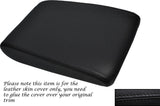 BLACK STITCHING  LEATHER ARMREST SKIN COVER FITS AUDI A8 D3 2002-2010 CUSTOM NEW