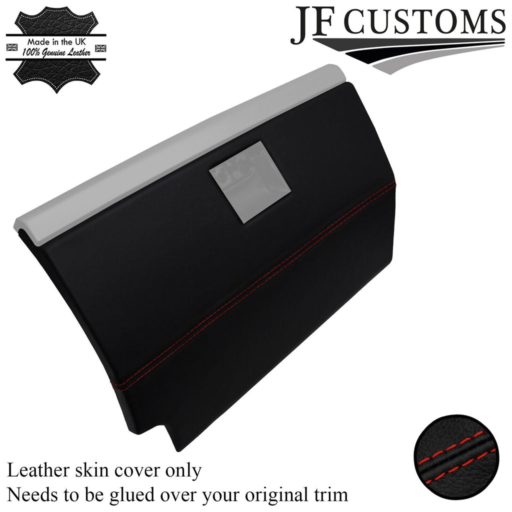 D RED STITCH LEATHER GLOVEBOX COVER FOR LAND ROVER FREELANDER 2 LR2 2006-2011