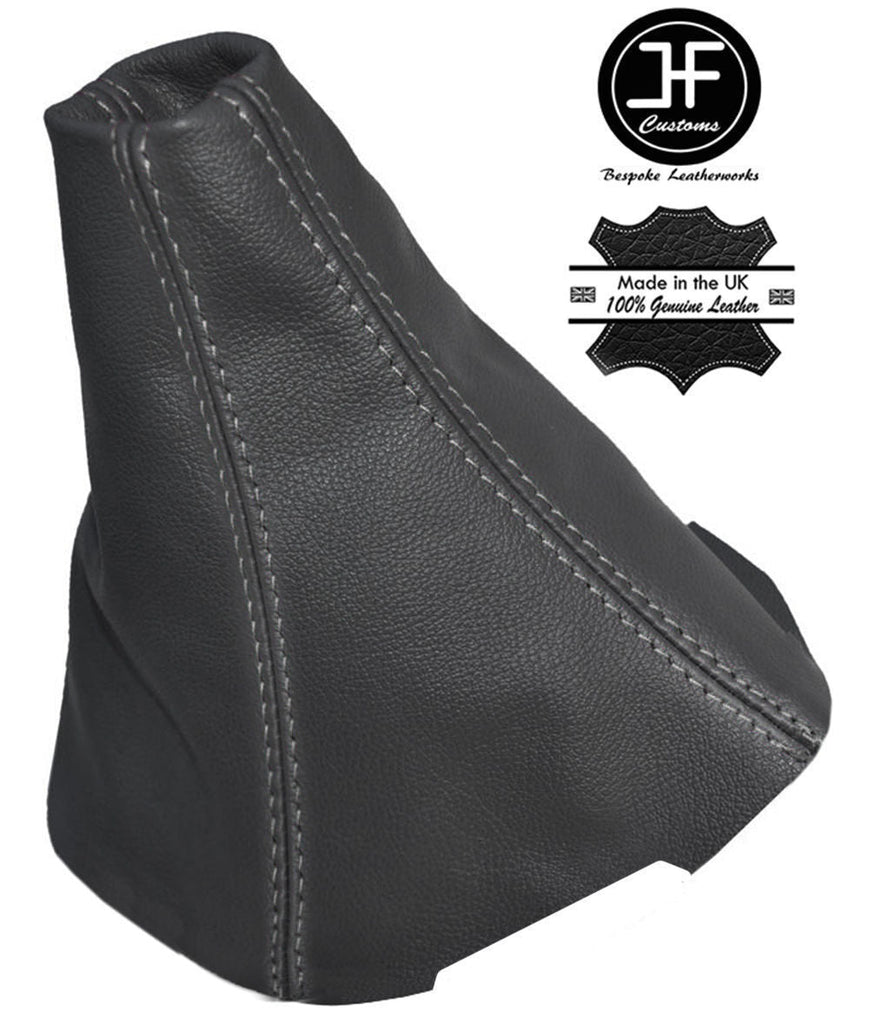 DARK GREY LEATHER GEAR STICK GAITER FITS VAUXHALL OPEL ASTRA H MK5 2004-2009