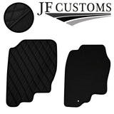 BLACK DIAMOND VINYL 4X TAILORED FLOOR CARPET FOR NISSAN NAVARA D40 05-10 JF1