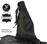 GREEN STITCHING LEATHER HANDBRAKE GAITER FITS AUSTIN 7 SEVEN RUBY CUSTOM NEW