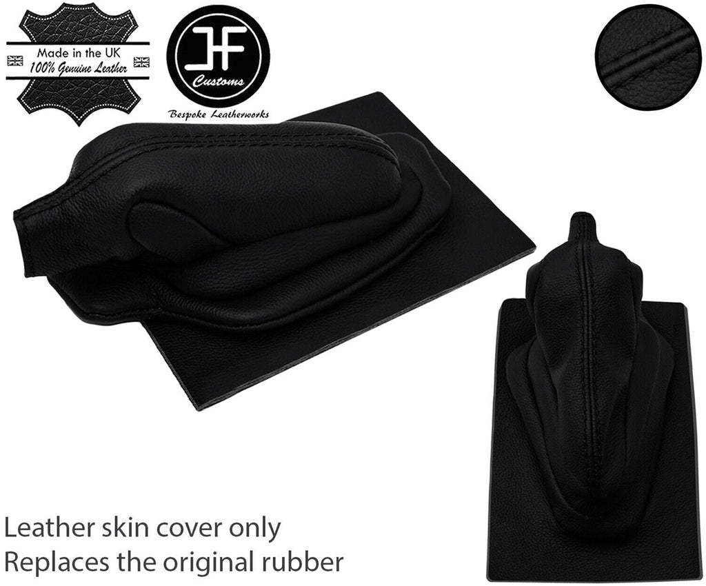 BLACK STITCH LEATHER HANDBRAKE RUBBER REPLACEMENT FOR VW BEETLE CLASSIC 1303