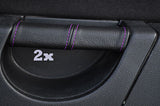 FITS FORD FIESTA MK6 MK7 FUSION 2X DOOR HANDLE COVERS purple CUSTOM NEW