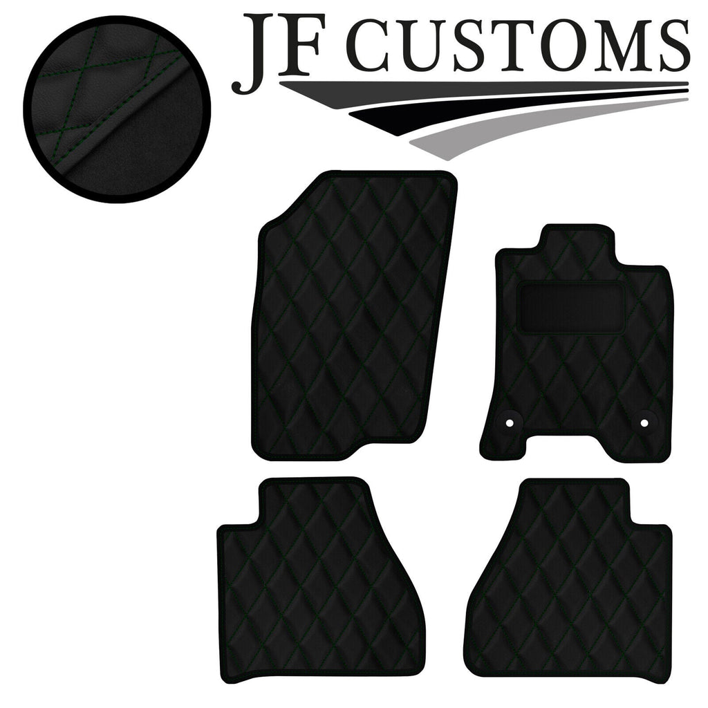 D GREEN DIAMOND VINYL 4X TAILORED FLOOR CARPET FOR MERCEDES X CLASS 17-20 JF1