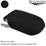 BLACK DIAMOND STITCH SUEDE COVER FITS RANGE ROVER L494 2013-2021 CUSTOM NEW