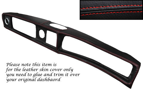 RED STITCH FITS TRIUMPH 2000 MK2 DOLOMITE SPRINT DASH DASHBOARD LTHR COVER ONLY