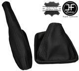 BLACK STITCHING LEATHER GEAR & HANDBRAKE GAITER FITS AUDI 100 C4 1991-1994