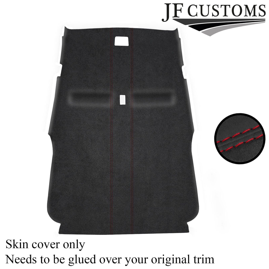 D RED STITCH D GREY SUEDE HEADLINER COVER FOR LAND ROVER FREELANDER 1 97-06
