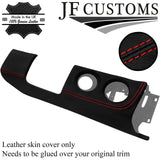 RED STITCH LEATHER UNDER STEERING TRIM COVER FOR PORSCHE CAYMAN 987 05-12