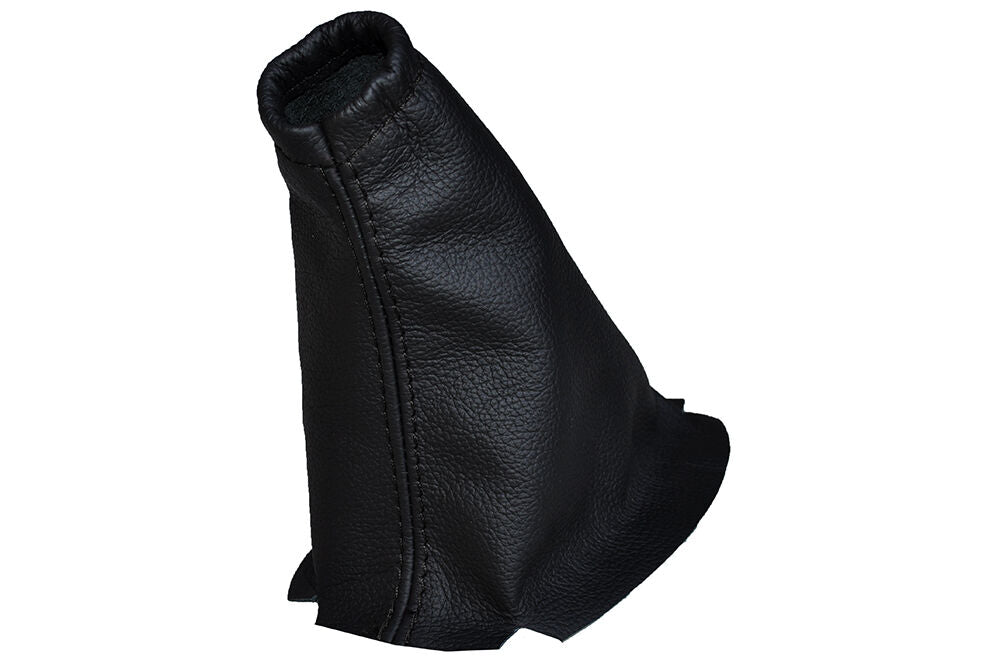 BLACK STITCH LEATHER MANUAL GEAR GAITER FITS PEUGEOT 304 COUPE CABRIOLET